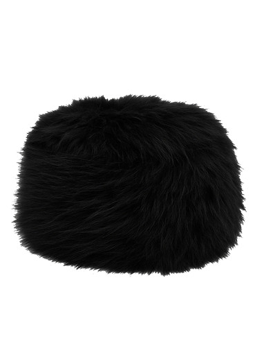 szczegóły APPARIS Margot Sable Pillbox Hat Noir