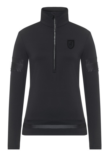 szczegóły Damska bluza typu slim fit Toni Sailer Kiki W First Layer Black 100