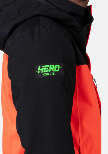 szczegóły Kurtka męska Rossignol-HERO LARGE INSULATED JKT-NEON RED