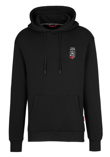 szczegóły Męska bluza Van Deer Essential Hoodie czarna