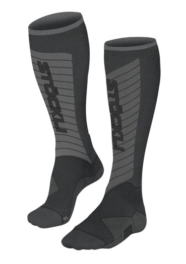 szczegóły Męskie podkolanówki - Stöckli Socks HE Montero antracyt