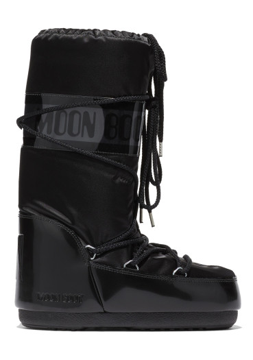 szczegóły Dziecięce buty śnieżne Moon Boot ICON GLANCE-JR-N001 BLACK