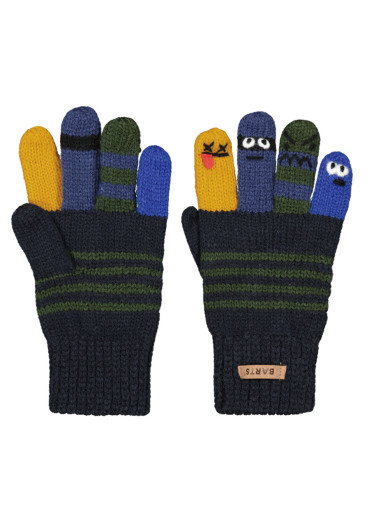 szczegóły Rękawiczki dziecięce - Barts Puppeteer Gloves Navy