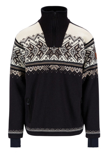 szczegóły Dale of Norway Vail WP Masc Sweater Black Sandstone