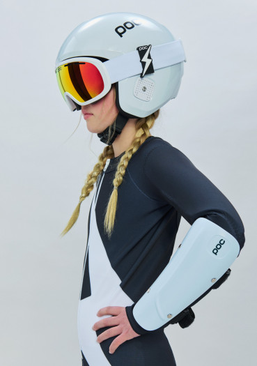 szczegóły Biały kask narciarski POC Skull Dura Jr Blixten