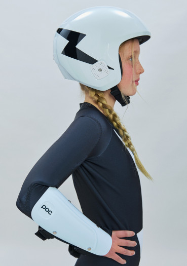 szczegóły Biały kask narciarski POC Skull Dura Jr Blixten