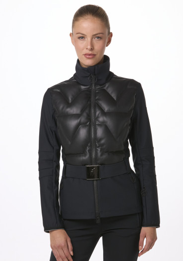 szczegóły Kurtka damska Toni Sailer Holly Faux Leather W Light Jkt Black 100