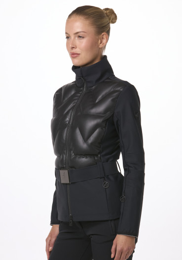 szczegóły Kurtka damska Toni Sailer Holly Faux Leather W Light Jkt Black 100