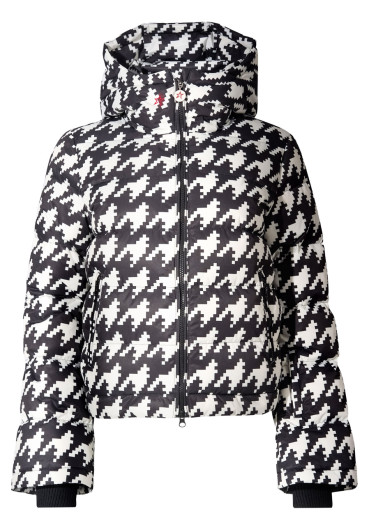 szczegóły Kurtka damska - Perfect Moment Polar Flare Ski Jacket III Black/Snow White