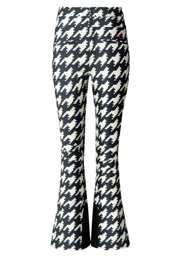 szczegóły Spodnie damskie - Perfect Moment Aurora Hw Ski Pant Black/Snow White