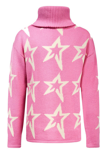 szczegóły Sweter Perfect Moment Star Dust Lilac Szyfon/Gwiazda Śnieżki