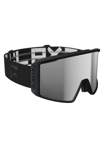 szczegóły Gogle narciarskie FLAXTA - Evoke Black Silver Cat.2