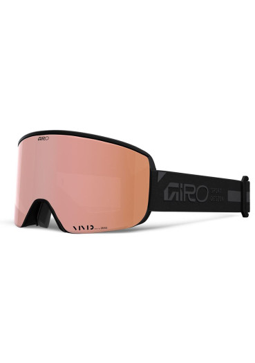 szczegóły Gogle narciarskie GIRO Ella Black Rails-Vivid Rose Gold/Vivid Infrared (2 soczewki)