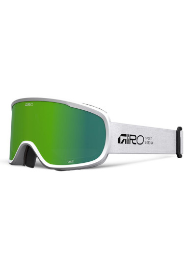 szczegóły Gogle narciarskie GIRO Cruz White Stacked-Loden Green