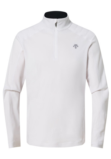 szczegóły Męski golf Descente z lamówką na ramionach