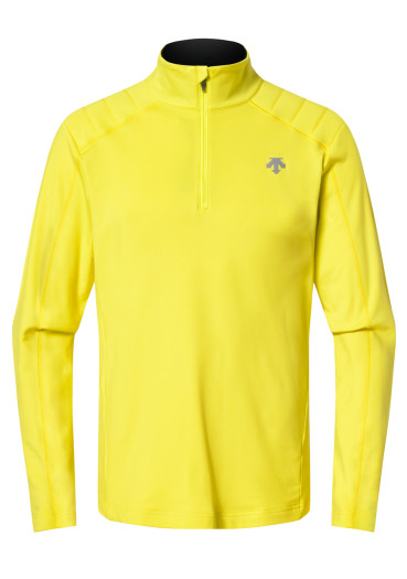 szczegóły Męski golf Descente z lamówką na ramionach