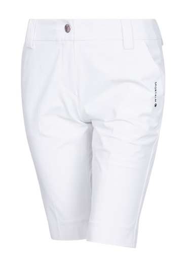 szczegóły Damskie spodenki Sportalm Junipa Short Golf białe 650387 Egret (03)