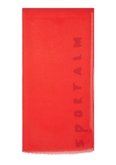 szczegóły Szalik Sportalm Neuron 950229 Coral Lava