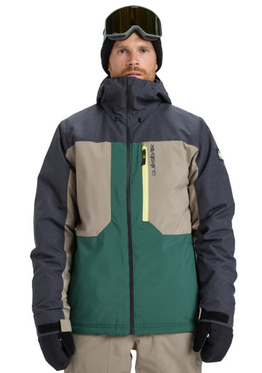 szczegóły Kurtka męska Quiksilver EQYTJ03510-TKR Dawson - TKR/Trekking Green