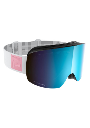 szczegóły Gogle narciarskie FLAXTA - Prime White/Dull Pink Cat.2