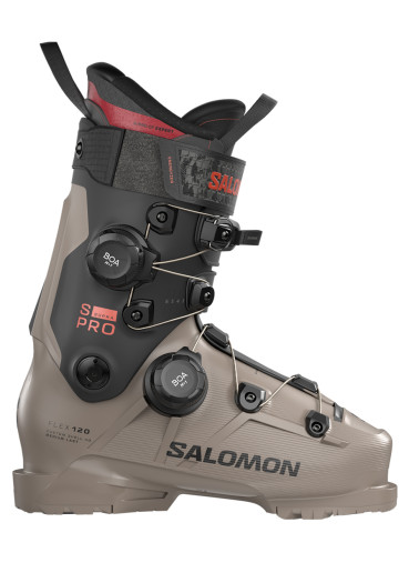 szczegóły Buty narciarskie Salomon S/PRO SUPRA DUAL BOA 120 - Roasted Cashew/Black/Samba Met