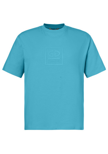 szczegóły Damski T-shirt Goldbergh Legacy Short Sleeve Top Turchese