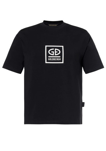 szczegóły Damski T-shirt Goldbergh Legacy Short Sleeve Top Black