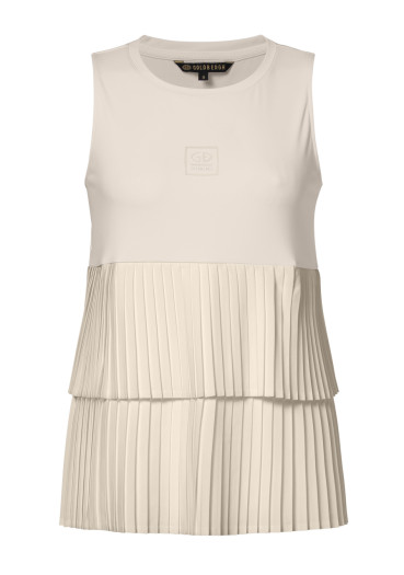 szczegóły Goldbergh Bellavita Sleeveless Top Champagne