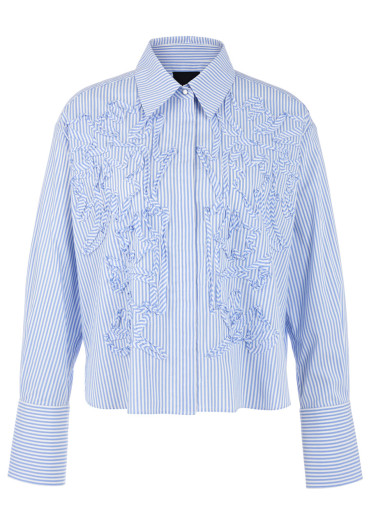 szczegóły Koszula damska Marc Cain AC 51.27 W59 Blouse Magical Blue 319