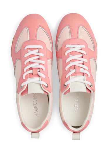 szczegóły Damskie trampki Marc Cain AS SH.11 J93 Sneaker Candlelight Peach 231