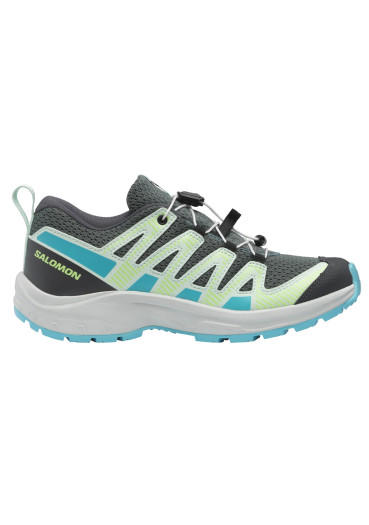szczegóły Buty dziecięce Salomon Xa Pro V8 J Noat/Metal/Blue Curacao
