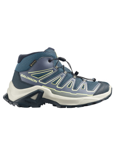 szczegóły Buty dziecięce Salomon X Ultra Mid Gtx J Grisai/Spellb/But