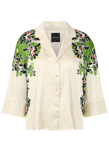 szczegóły Bluzka damska Marc Cain AC 51.37 W42 Blouse Bright Ecru 112