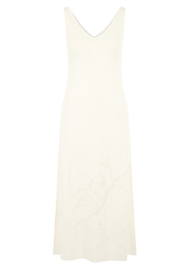 szczegóły Sukienka damska Marc Cain AC 21.53 M81 Dress Off-White 110