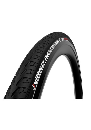 szczegóły Opona Vittoria Randonneur Tech 37-622 Rigid Full Black Refl G2.0