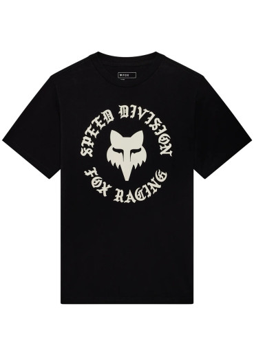 szczegóły Męska koszulka T-shirt Fox Badge 195 Original Ss Tee Black