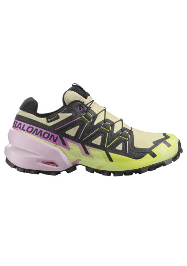 szczegóły Buty damskie Salomon SPEEDCROSS 6 GTX W Bog/Dawn P/Acid