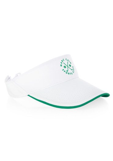szczegóły Czapka z daszkiem damska Marc Cain AS H3.01 Z04 Peaked Cap Off-White 110