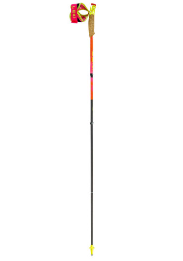 szczegóły Kije do biegania Leki Ultratrail FX.One SL, neon pink-pastelloarange-neon yellow