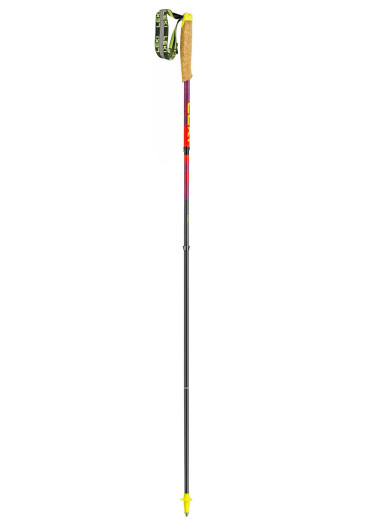 szczegóły Kije do jazdy terenowej Leki Neotrail Pro FX.One SL, jasnoczerwono-fioletowo-neonowo-żółte