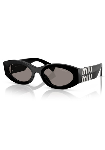 szczegóły Okulary przeciwsłoneczne Miu Miu MU 11WS 16K80Q54 Czarne/Ciemnoszare
