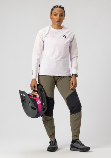 szczegóły Koszulka Scott Tee W"s Trail Vertic Pro LS bliss pink