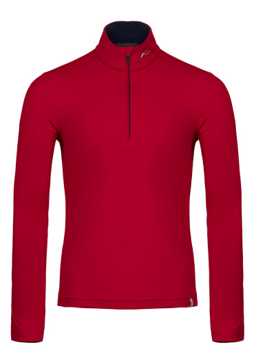 szczegóły Kjus Men Feel Midlayer Half-Zip, Chili/KJUS Navy