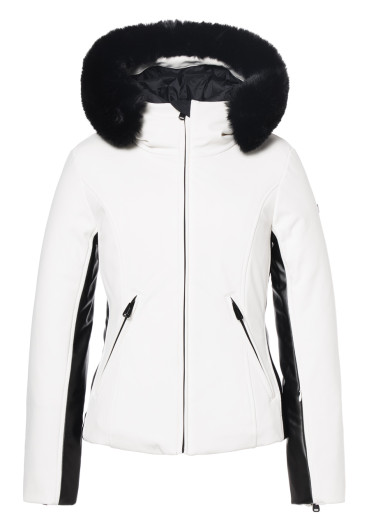 szczegóły Kurtka damska Goldbergh Kibo Ski Jacket Faux Border Snow White