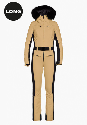szczegóły Kombinezon damski Goldbergh Parry Long Ski Suit Faux Border Lark