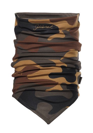szczegóły Ocieplacz na szyję damski Goldbergh Sendai Neckwarmer Army Print