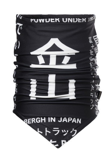 szczegóły Ocieplacz na szyję damski Goldbergh Mana Neckwarmer Street Signs Black/White