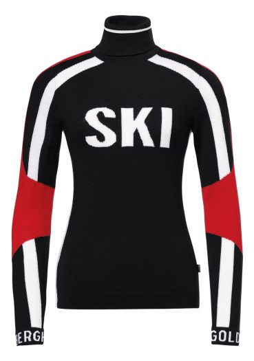 szczegóły Sweter damski Goldbergh Sport Sweater Black