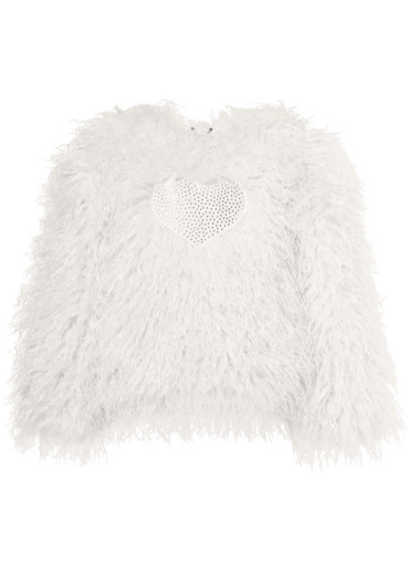 szczegóły Sweter damski Goldbergh Hato Pullover Snow White