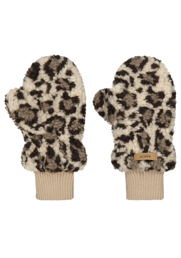 szczegóły Barts Ugasu Mitts print beige